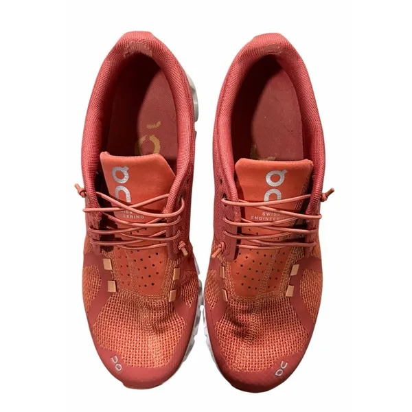 On Running Cloud 5 Running Shoes‎ Chili/Rust Women's Size 8 - Image 5