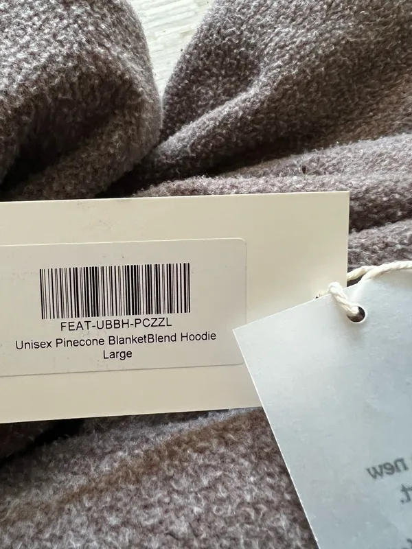 Feat blanket blend hoodie Brown Size L - Image 2