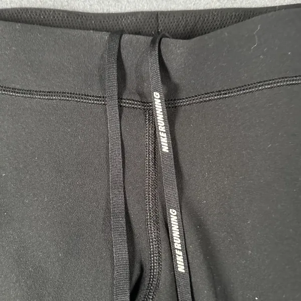 Nike Womens L Black Just Do It Spell Out Cycling Shorts Drawstring‎ Pockets - Image 4