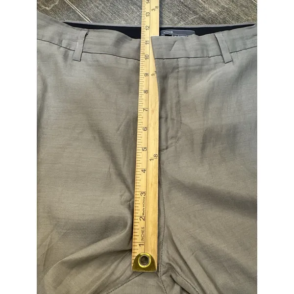 Vince Cupro-Cotton Blend Tapered Trouser Joggers Mushroom Tan Size 8 - Image 5