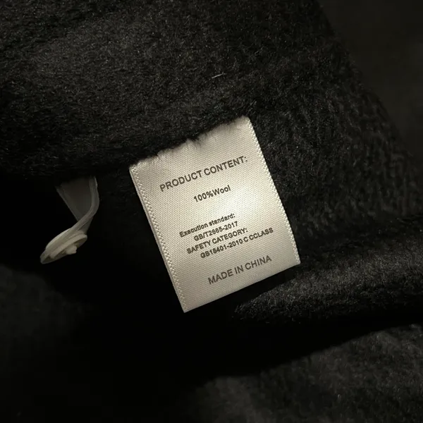Wool Trench Coat Winter Jacket Parka Bomber Office Coat Wool Jacket Fall Long Jacket Black - Image 9