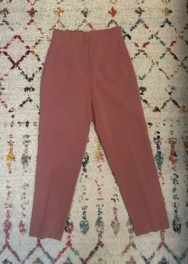 ZARA Pink Trousers - Image 4