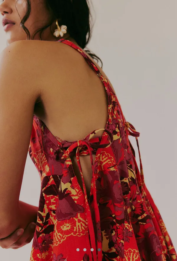 Free People Zenni Printer Romper - Image 3