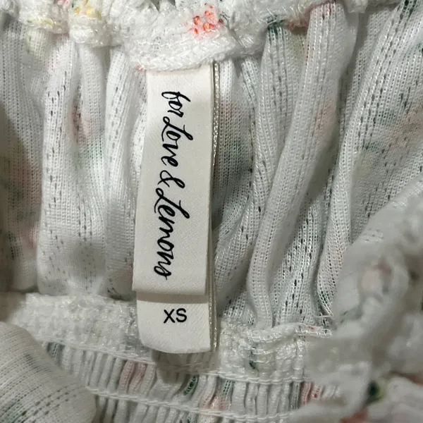 Final price For Love And Lemons White Floral Dress - Image 9