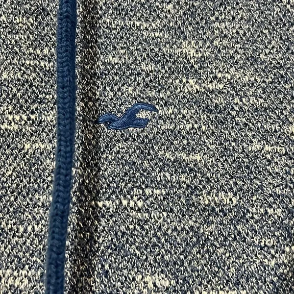 Hollister Blue Hooded Sweatshirt XS - Image 2