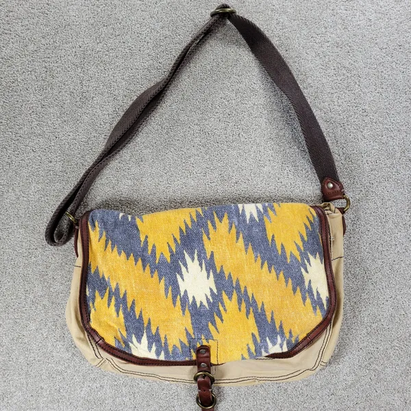 Lucky‎ Brand Messenger Bag 17" Southwestern Aztec Adjustable Strap Crossbody Bag - Image 13