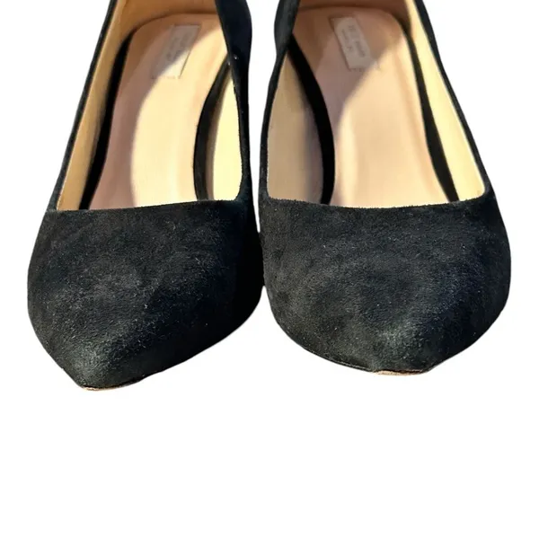 Cole Haan Suede Black Heels Sz 8 B - Image 2