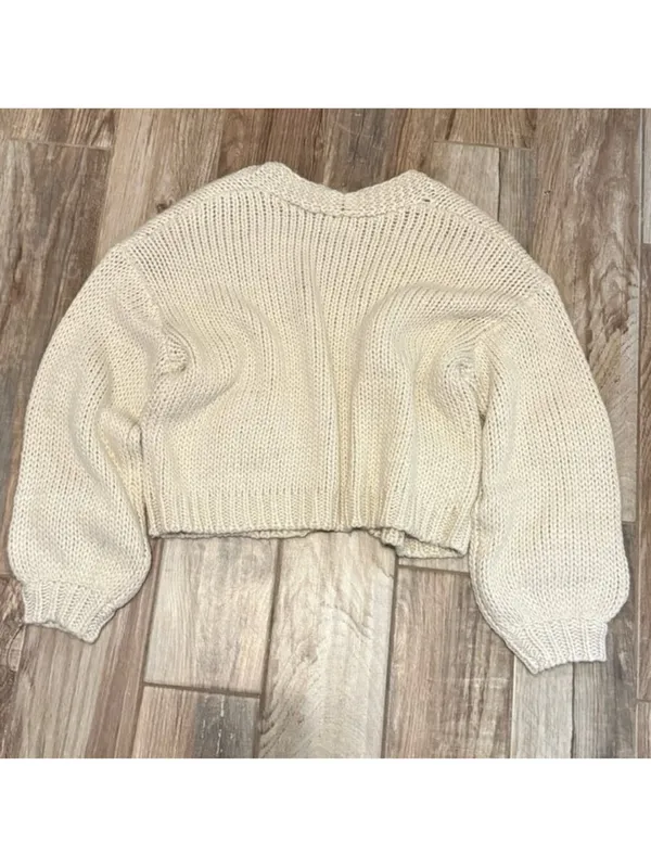 Dreamers by Debut Daisie 3D Floral Cardigan - Image 3