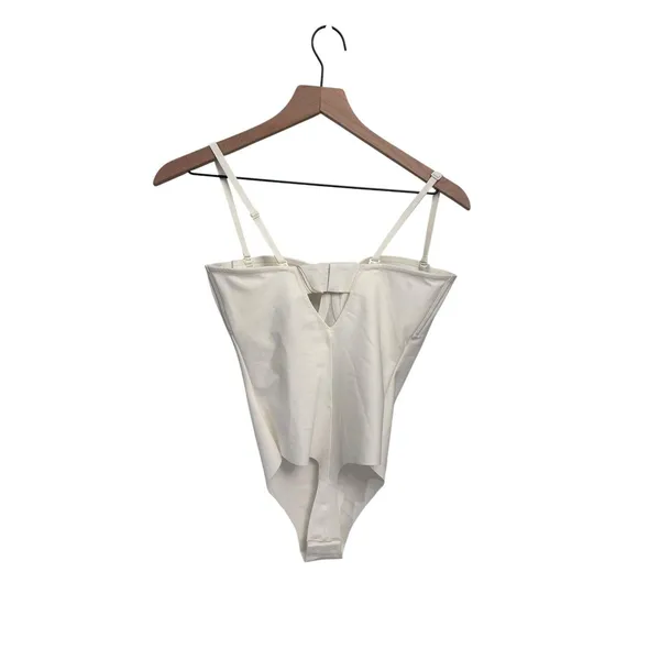 Skims Body Underwire Thong Bodysuit Ivory Medium New with Tags - Image 5