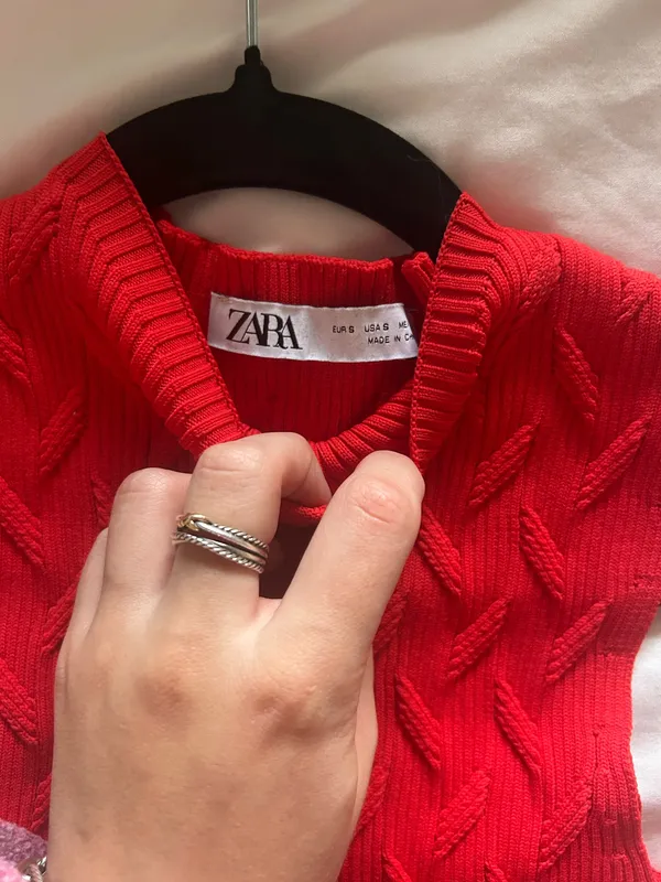 Red ZARA Tank - Image 2