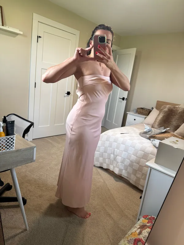 Amazon Women’s strapless dress - Image 4