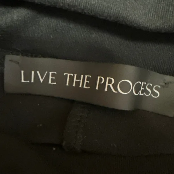 Live The Process Black High Waist Pull-On Athletic Yoga Leggings Pants Size XS - Image 4