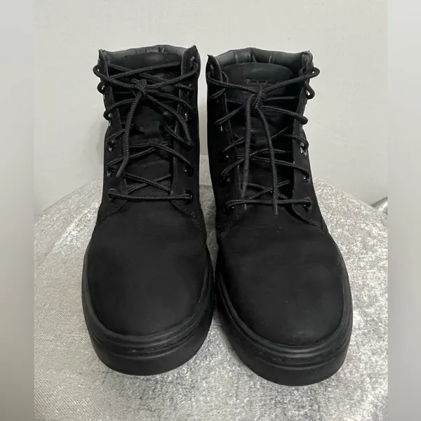 Timberland Women’s Size 5.5 / EU 36)W Black Nubuck Lace-Up Boots (/Box(B44)✨✨ - Image 3