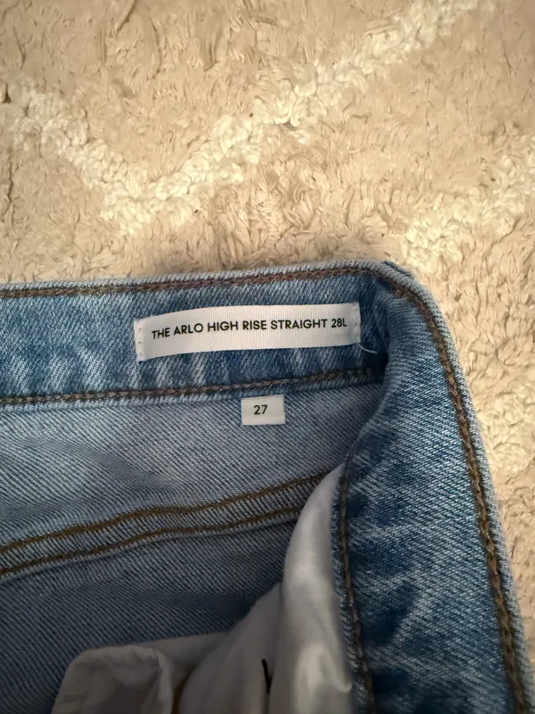Denim Forum Aritzia Arlo High-Rise Straight - Image 2