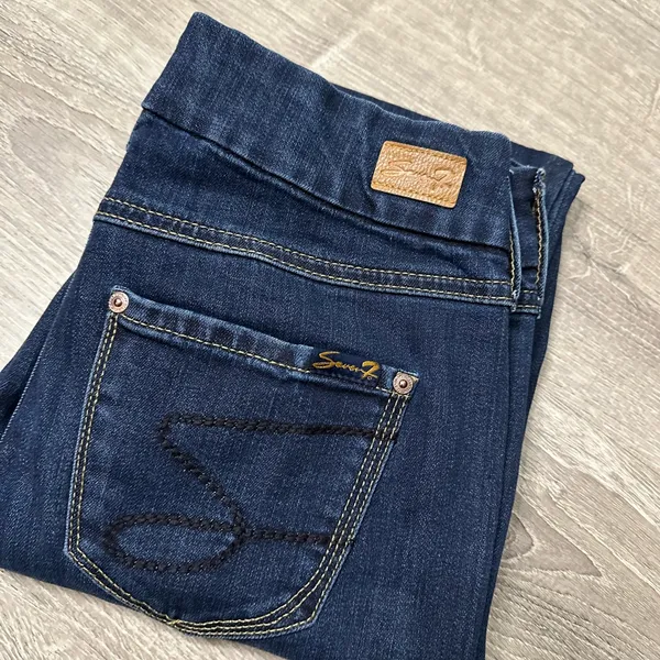 •Seven7• Tummyless High Rise Skinny Jeans - Image 3