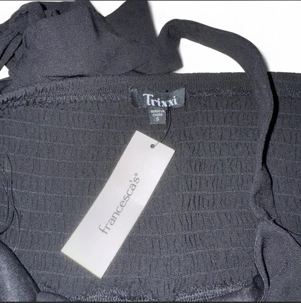 Francesca's Boutique Black Dress - Image 4