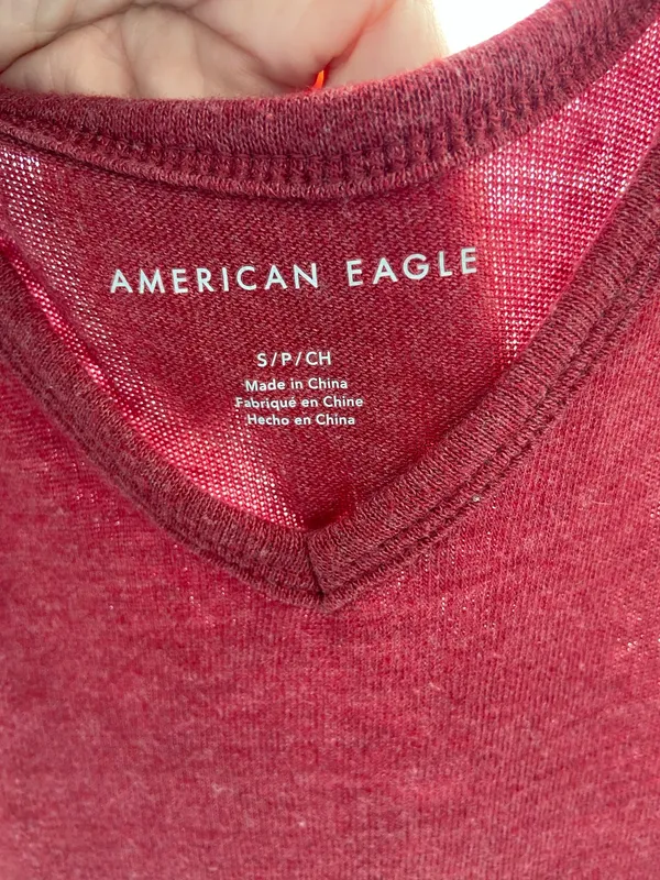 American Eagle Outfitters Red Top - Image 2