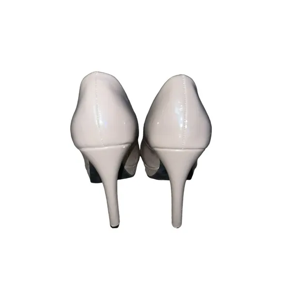 Steve Madden P-Reta High Heels Womens 6M Used Platform Graige Shiny - Image 4