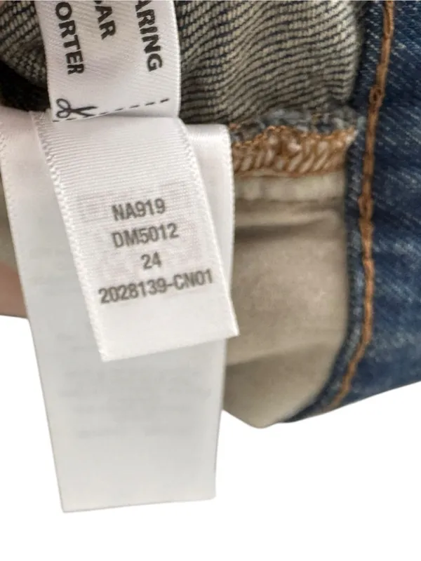 Madewell The Perfect Vintage Jean In Haight‎ Wash 24 Style NA919 - Image 9