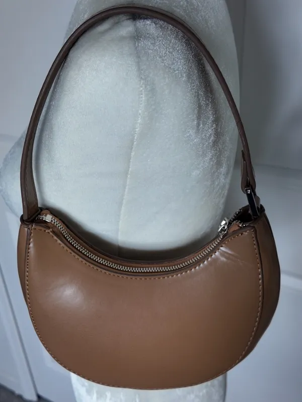 Mango Brown Shoulder Bag - Image 2