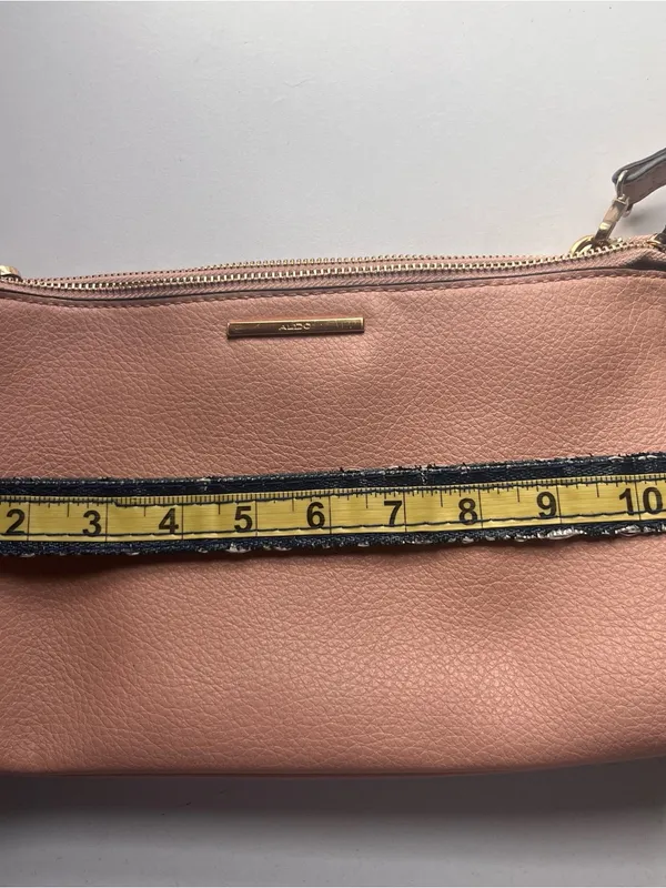 Aldo Women's Blush Pink Crossbody Bag - Elegant Everyday Shoulder Bag - Image 6