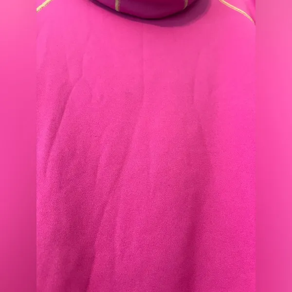 Nike Therma-Fit Women's Hoodie Sweatshirt Neon Green Pink Size Medium #178 - Image 4