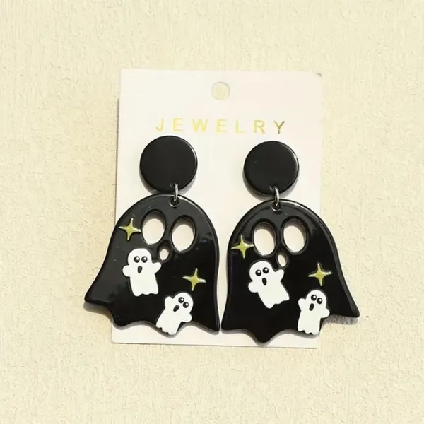 Boutique Ghost earrings with a spooky vibe #halloween #spooky - Image 7