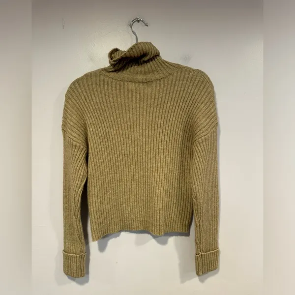 Brown‎ turtleneck Petal and Pup sweater - Image 3