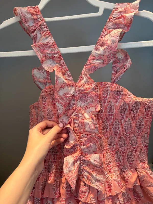 Fancy maxi dress block print  - Image 2