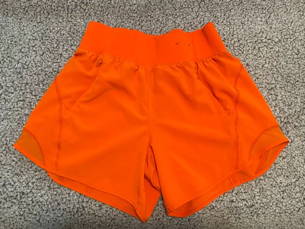 Orange Tek Gear Shorts Workout - Image 2