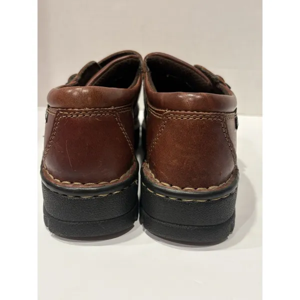 Eastland Syracuse Brown Leather Mary Jane Comfort Shoes Women’s 8W Wide EUC - Image 5