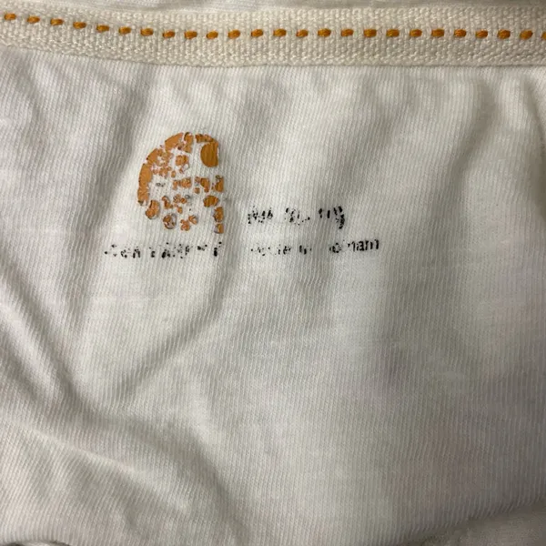 Carhartt Womens white long sleeve button do wn shirt size Large - Image 6