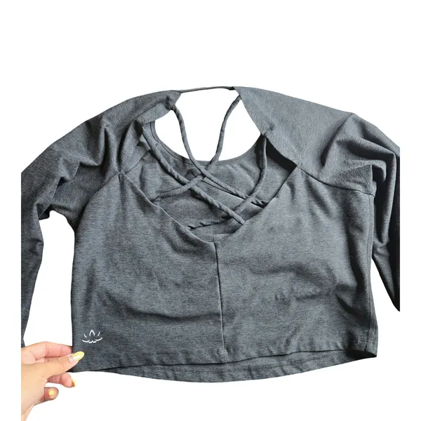 Beyond Yoga Spacedye Enlighten Cropped Pullover Top Size: XL - Image 3