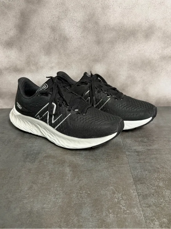 New Balance Fresh Foam X EVOZ V3 Women's Sneakers Black/Silver Metallic Size 9B - Image 7