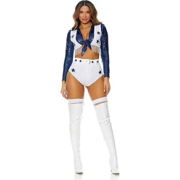 Forplay Dallas Cowboys Cheerleader Costume Size XS Small - Image 2