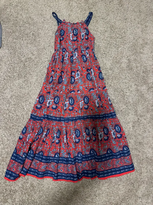 Natural Life red and blue dress - Image 3