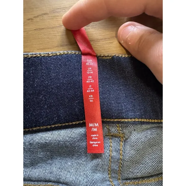Spanx Women Size Medium‎ Jeans Wide Leg Stretch Preppy City Loungewear Career - Image 8
