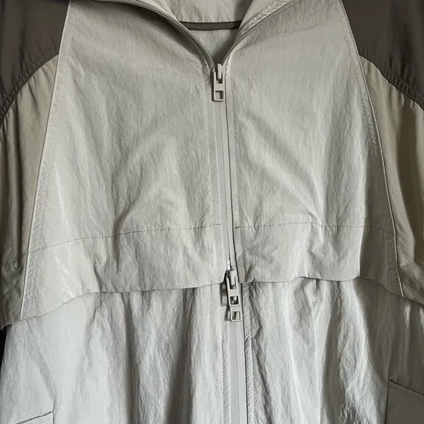 Zara 2 in 1 Parachute Jacket convertible full length coat rain waterproof - Image 10