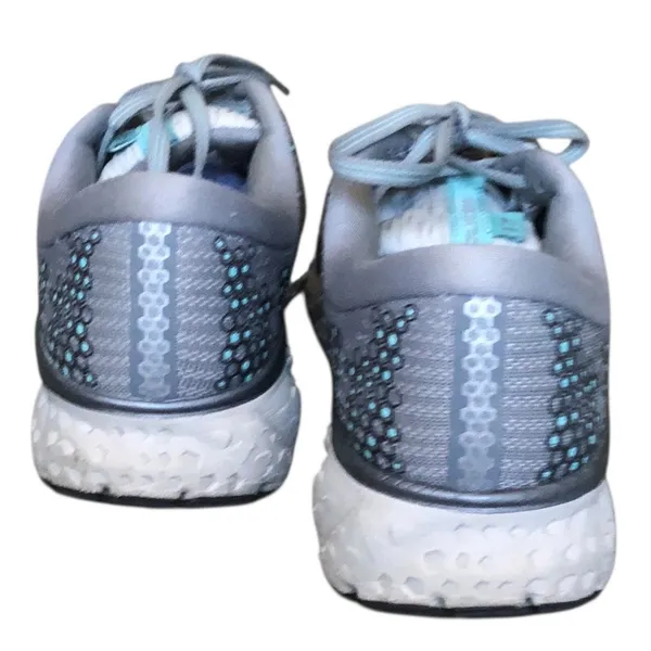 Brooks Glycerin 17 Running Shoes Gray Aqua Women’s Size 8 Sneakers - Image 3