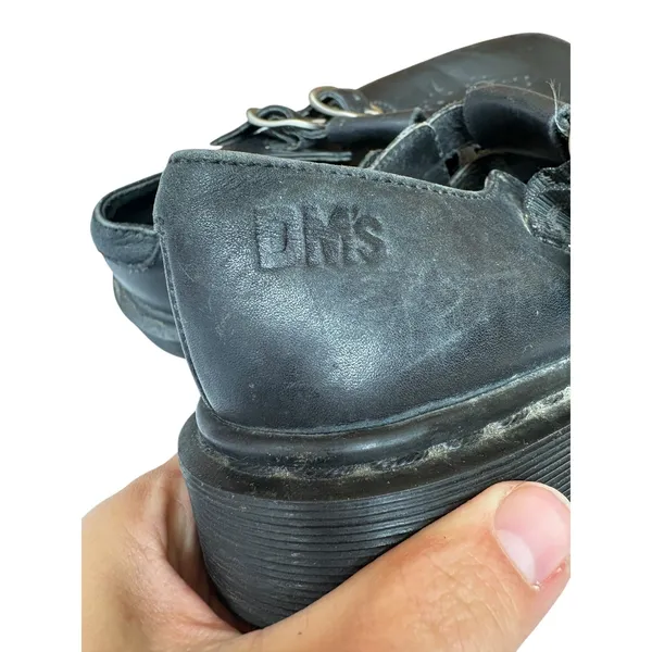 Vintage Dr. Martens Women's‎ Mary Janes Double Buckle Leather Shoes Rare Style 5 - Image 11