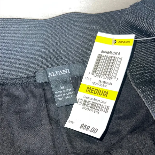 Alfani Black‎ Knee-Length A-Line Skirt - Image 2