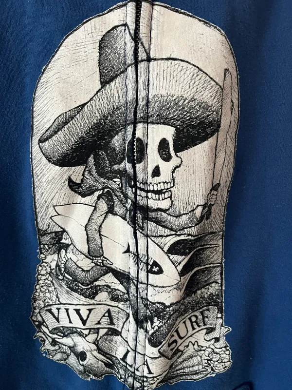 “Viva La Surf” vintage hoodie - Image 2