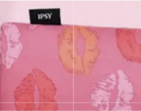 Ipsy Pink Limited Edition SPECIAL 'MM100' Lips Glam Drawstring Cosmetic Pouch - Image 8