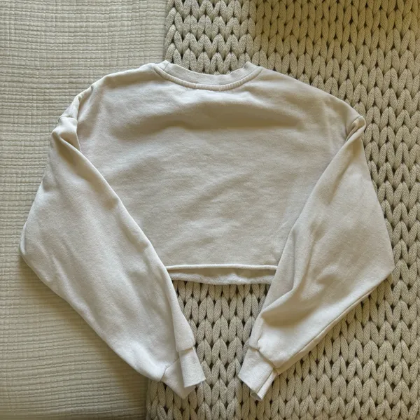 Garage Cropped Crewneck Sweatshirt - Image 2
