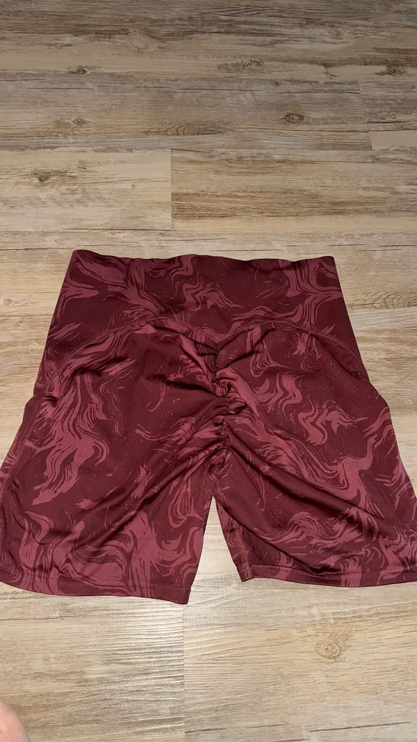 Brown gymshark biker shorts - Image 2