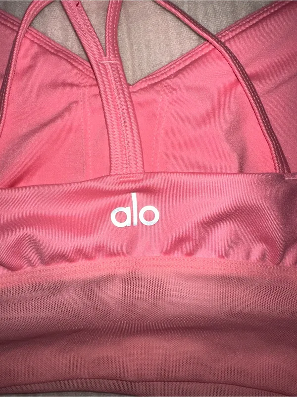 Alo Yoga Lavish Sports Bra size M - Image 4