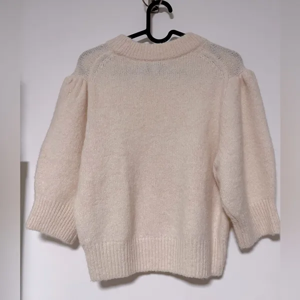 & Other Stories Puff Short Sleeve Top Size Medium - Image 4