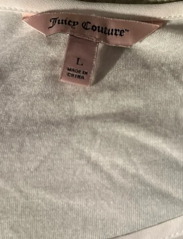 White rhinestone juicy couture tank top - Image 3
