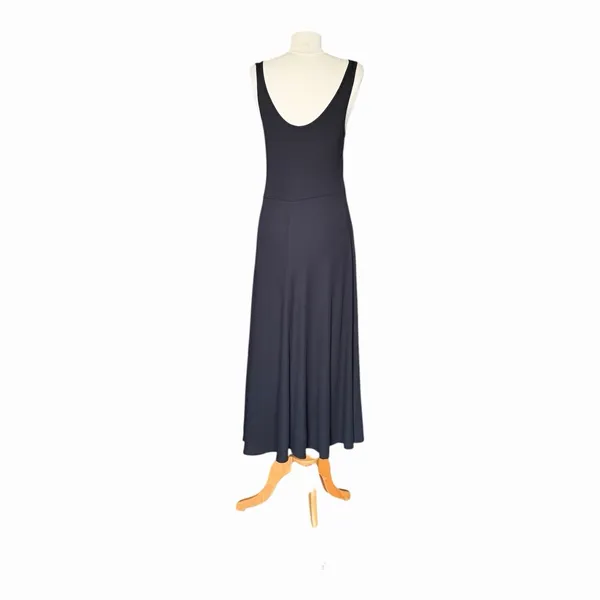 Marine Layer Lexi Rib Fit & Flare Midi Dress Black Medium NWT - Image 10