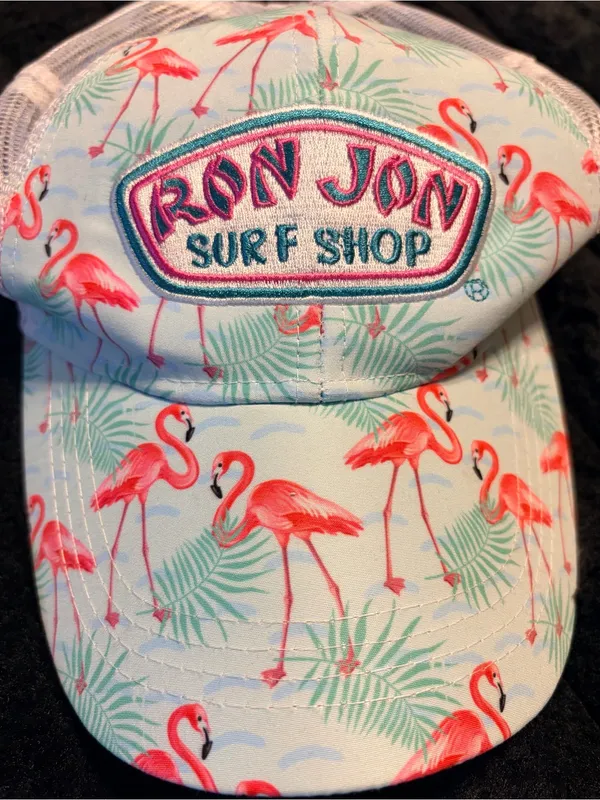 Ron Jon Surf Shop Light Blue Trucker Hat - Image 2